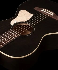 Art & Lutherie 042418 Roadhouse Faded Black A/E Parlor Acoustic Guitar MADE In CANADA
