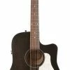 Acoustic Guitars Art & Lutherie 042463 Americana Cutaway Acoustic Electric 3 Faded Black CW QIT Made In Canada