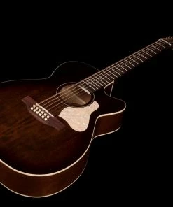 Acoustic Guitars Art & Lutherie 042487 Legacy 12 String Cutaway Acoustic Electric Bourbon Burst CW QIT Made In Canada