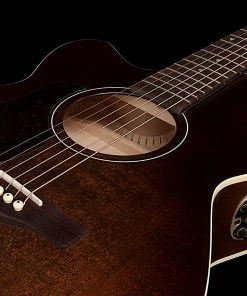 Acoustic Guitars Art & Lutherie 042715 Legacy CW LEFT Bourbon Burst QIT Cutaway Acoustic Electric MADE In CANADA