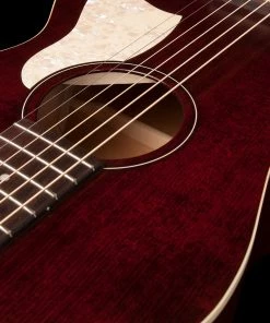 Art & Lutherie 045525 Roadhouse Tennessee Red Parlor Acoustic Guitar MADE In CANADA D Acoustic Guitars