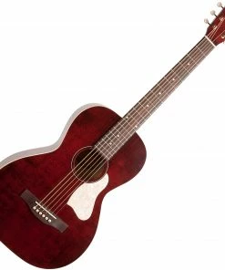 Art & Lutherie 045525 Roadhouse Tennessee Red Parlor Acoustic Guitar MADE In CANADA D Acoustic Guitars