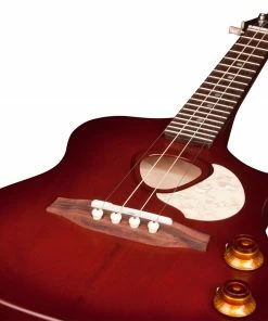 Seagull 046348 Semi-Gloss Burst Steel Acoustic Electric Ukulele With Bag MADE In CANADA D Ukuleles