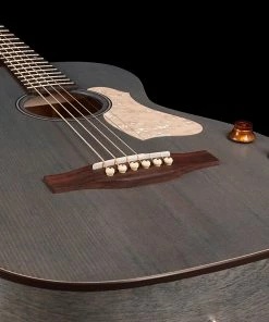 Acoustic Guitars Art & Lutherie 047079 Roadhouse Denim Blue Q-Discrete Parlor Acoustic Electric Made In Canada