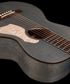 Acoustic Guitars Art & Lutherie 047079 Roadhouse Denim Blue Q-Discrete Parlor Acoustic Electric Made In Canada