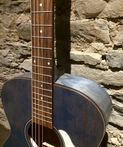 Acoustic Guitars Art & Lutherie 047086 Legacy Concert Acoustic Electric Guitar Denim Blue Q-Discrete Made In Canada