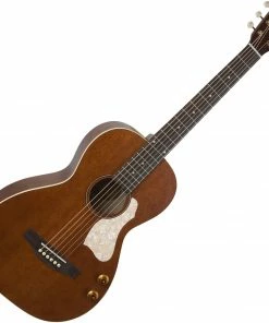 Art & Lutherie 047727 Roadhouse Havana Brown Q-Discrete Parlor Acoustic Electric MADE In CANADA Acoustic Guitars