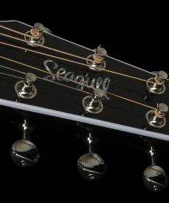 Seagull 047734 / 050574 Artist Limited Tuxedo Black EQ Acoustic Electric With Carrying Bag MADE In CANADA Acoustic Guitars