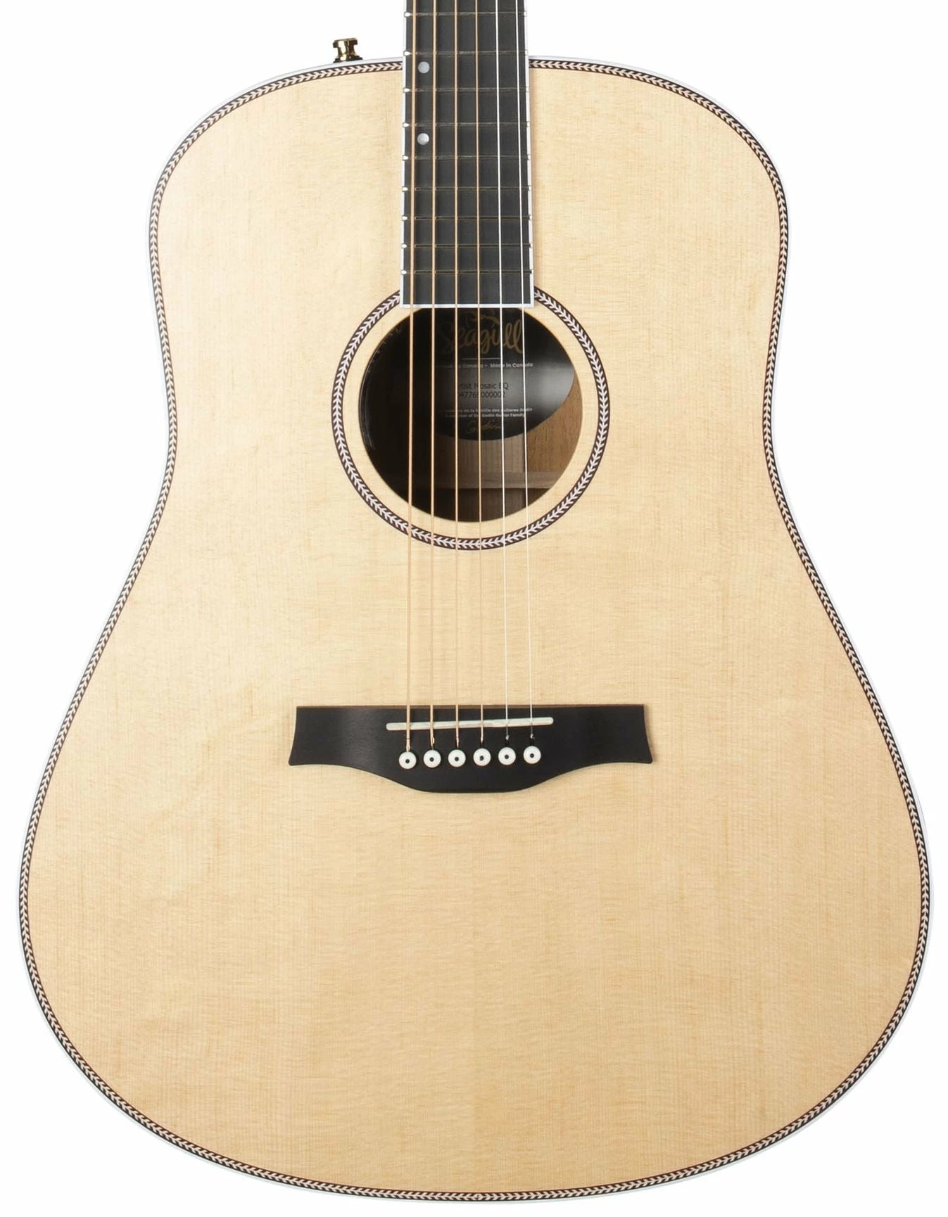 Discount ๐คฉ Acoustic Guitars Seagull 047765 / 050536 Artist Mosaic EQ Acoustic Electric With Carrying Bag MADE In CANADA โ 11 Acoustic Guitars Seagull 047765 / 050536 Artist Mosaic EQ Acoustic Electric With Carrying Bag MADE In CANADA