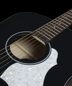 Seagull 048595 S6 Classic Black A/E Acoustic Electric Guitar MADE In CANADA Acoustic Guitars