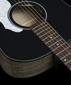 Seagull 048595 S6 Classic Black A/E Acoustic Electric Guitar MADE In CANADA Acoustic Guitars
