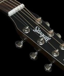 Seagull 048595 S6 Classic Black A/E Acoustic Electric Guitar MADE In CANADA Acoustic Guitars