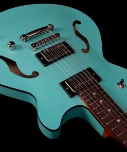 Godin 050215 Montreal Premiere HT Laguna Blue 6 String RH Hollow Body Guitar MADE In CANADA Acoustic Guitars