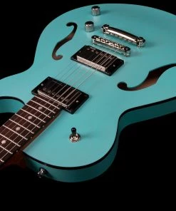 Godin 050215 Montreal Premiere HT Laguna Blue 6 String RH Hollow Body Guitar MADE In CANADA Acoustic Guitars
