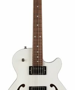 Acoustic Guitars Godin 050222 Montreal Premiere HT Trans White 6 String RH Hollowbody Guitar MADE In CANADA