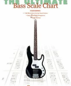 Hal Leonard USA THE ULTIMATE BASS SCALE CHART