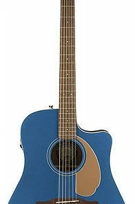 Fender Redondo Player – California Series Acoustic Guitar - Belmont Blue Finish