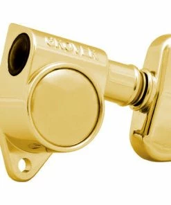 Grover Trophy Grover 102-18G Original Rotomatics With 18:1 Gear Ratio - Guitar Machine Heads, 3 + 3 - Gold Parts