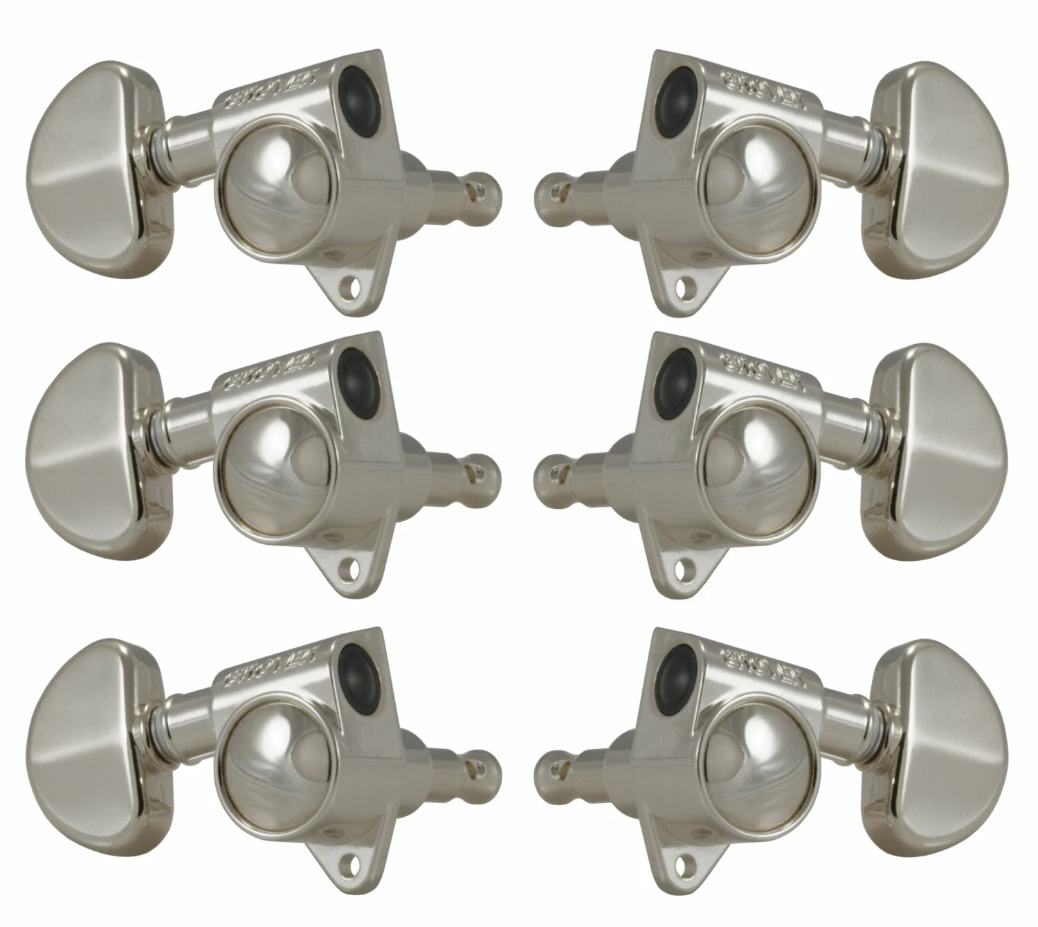 Discount ๐ Grover Trophy Grover 102N Original Rotomatics With Round Button - Guitar Machine Heads, 3 + 3 - Nickel ๐ 1 Grover Trophy Grover 102N Original Rotomatics With Round Button - Guitar Machine Heads, 3 + 3 - Nickel