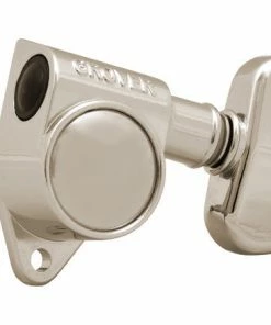 Grover Trophy Grover 102N Original Rotomatics With Round Button - Guitar Machine Heads, 3 + 3 - Nickel