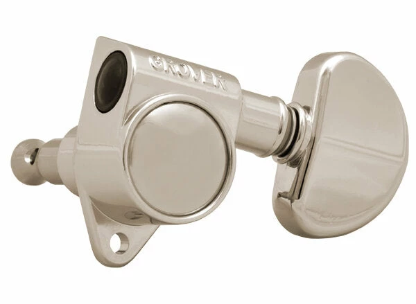 Discount ๐ Grover Trophy Grover 102N Original Rotomatics With Round Button - Guitar Machine Heads, 3 + 3 - Nickel ๐ 2 Grover Trophy Grover 102N Original Rotomatics With Round Button - Guitar Machine Heads, 3 + 3 - Nickel