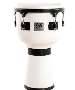 Gon Bops Fiesta White Magic Djembe Percussion