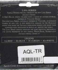 Aquila 114U LAVA SERIES Ukulele TENOR Regular Tuning (high G), Key Of C - GCEA Ukulele Accessories