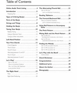 Hal Leonard USA ABSOLUTE BEGINNERS – BANJO The Complete Picture Guide To Playing The Banjo Print Music