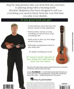 Hal Leonard USA ABSOLUTE BEGINNERS – UKULELE With AUDIO ACCESS Print Music