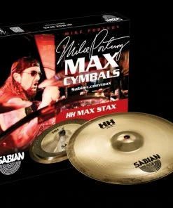 SABIAN 15005MPMB HH Mid Max Stax Set Cymbal Set Brilliant Finish Made In Canada