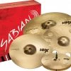 SABIAN 15005XEBP HHX Evolution Promotional Set 4-Pack Brilliant Finish Made In Canada