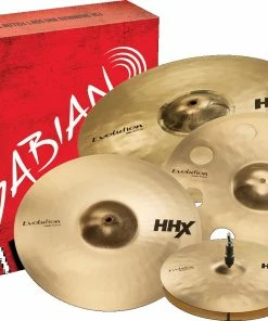 SABIAN 15005XEBP HHX Evolution Promotional Set 4-Pack Brilliant Finish Made In Canada