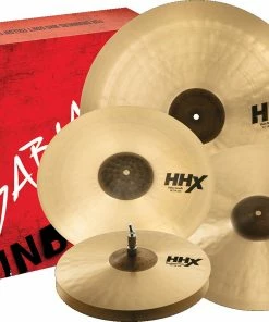Cymbal Sets SABIAN 15005XTMN HHX Performance Set 4-Pack Cymbal Package Made In Canada