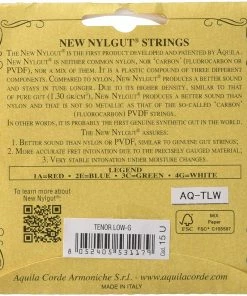Ukulele Accessories AQUILA 15U Tenor Nylgut Wound Low G-Strings