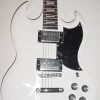 Glen Burton USA Glen Burton Full Size SG 6 String Electric Guitar - White