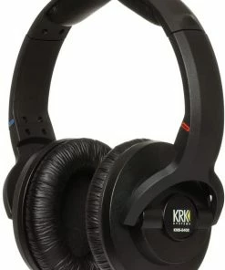 KRK Systems Accessories KRK KNS 6402 Studio Mixing/Mastering Headphones, Black