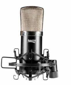 Apex Compact Studio Condenser Mic With Case - Black