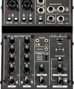 ART Pro Audio USBMIX4 4 Channel USB Recording Mixer Audio Interface