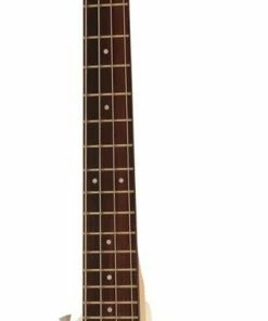 Bass Guitars Hofner HOF-HCT-SHB- WH-O Shorty Electric Travel Bass Guitar - White - With Gig Bag