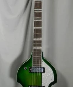 Hofner HI-459-PE-GR Ignition Pro Violin Style Electric Guitar - Green