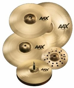 SABIAN 25005XC-PWB AAX Praise And Worship Set 5-Pack Cymbal Package Brilliant Finish Made In Canada