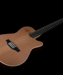 Godin 025343 A12 Natural SG 12 String Acoustic Electric Guitar Made In Canada Acoustic Guitars
