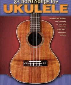 Hal Leonard USA 3-CHORD SONGS FOR UKULELE Print Music