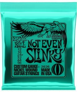 ERNIE BALL 2626 NOT EVEN SLINKY NICKEL WOUND ELECTRIC GUITAR STRINGS - 12-56 GAUGE