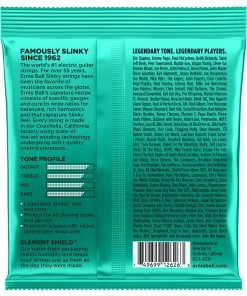 ERNIE BALL 2626 NOT EVEN SLINKY NICKEL WOUND ELECTRIC GUITAR STRINGS - 12-56 GAUGE