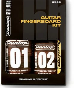 Jim Dunlop System 65 Guitar Fingerboard Kit Instrument Polish & Sprays
