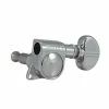 Grover Trophy Grover Rotomatic Chrome Mid Size 6 Inline Left Hand Machine Heads Tuners 305CL6