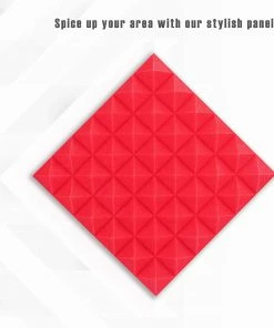 Best Pirce ๐ JJ Music Sales Acoustic Studio Panel Foam Pyramid Wedges 2" X 12" X 12" Sound-Proofing, Sound Absorption โ 26 JJ Music Sales Acoustic Studio Panel Foam Pyramid Wedges 2