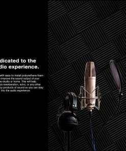 JJ Music Sales Acoustic Studio Panel Foam With More Wedges 2