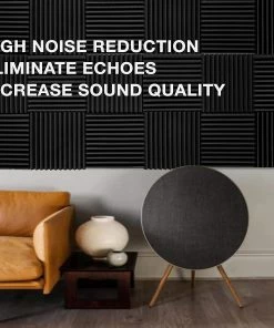 JJ Music Sales Acoustic Studio Panel Foam With More Wedges 2